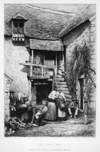 "The Sabot Shop", 1800-luku. tekijältä Mortimer L Menpes