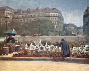 Kukkamarkkinat tekijältä Mortimer Ludington Menpes