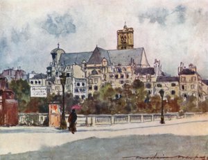 Au Board de la Seine tekijältä Mortimer Ludington Menpes