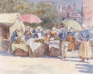 Leipäkojut (värilitro) tekijältä Mortimer Ludington Menpes