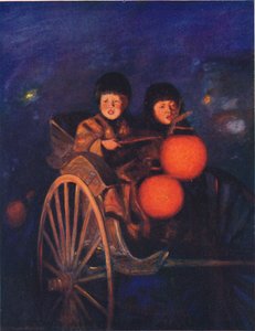 Lyhtyjen valossa, c1887, 1901 tekijältä Mortimer Ludington Menpes