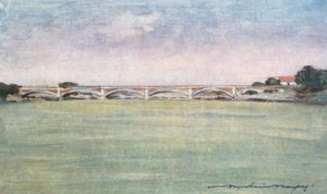 Varhain aamulla Seinen tekijältä Mortimer Ludington Menpes
