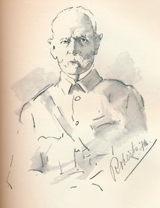 Kenttämarsalkka Lord Roberts Kandaharista 1832-1914, brittiläinen sotilas, c1901 tekijältä Mortimer Ludington Menpes