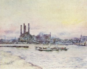 Battersean sillalta tekijältä Mortimer Ludington Menpes