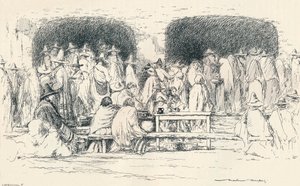 Keskipäivä Pueblassa, c1895, 1896