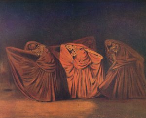 Nautch Girls Delhissä, 1905 tekijältä Mortimer Ludington Menpes