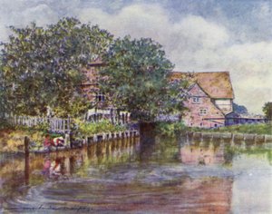 Streatley Mill tekijältä Mortimer Ludington Menpes
