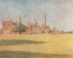 Jumna Masjid, 1905 tekijältä Mortimer Ludington Menpes
