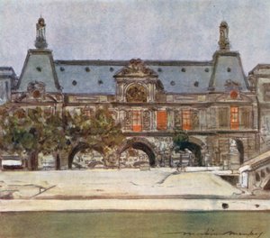 Louvre tekijältä Mortimer Ludington Menpes