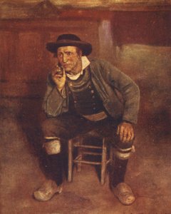 Talon isäntä (värilitografia) tekijältä Mortimer Ludington Menpes