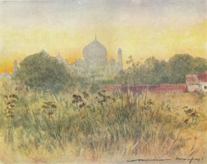 Taj Mahal, Agra, 1905 tekijältä Mortimer Ludington Menpes