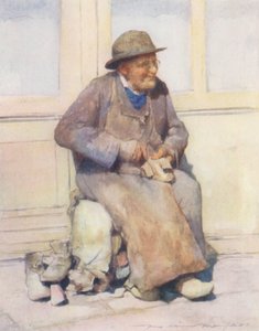 The Village Cobbler (värilitografia)