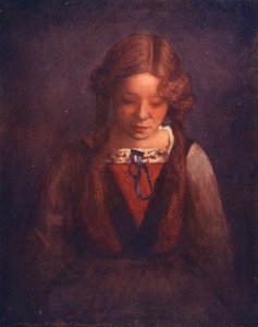 Maailman lapset: Bavarian, Meditaatio (värilitro). tekijältä Mortimer Ludington Menpes