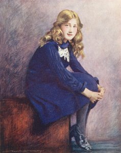 Maailman lapset: English, Sweet Innocence (värillinen litografia): English, Sweet Innocence (värillinen litografia) tekijältä Mortimer Ludington Menpes