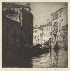 Takakanaali, Venetsia tekijältä Mortimer Menpes