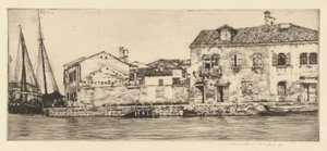 Giudecca, Venetsia tekijältä Mortimer Menpes