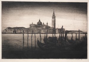San Giorgio Maggiore tekijältä Mortimer Menpes