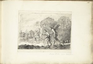 Tobias enkelissä tekijältä Moses Ter Borch