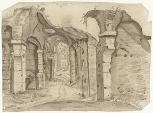 Polku Colosseumin läpi, Rooma tekijältä Moses ter Borch (manner of)