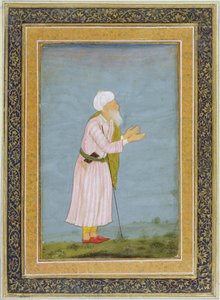Muslimi uskonnollinen hahmo, Small Clive Albumista (läpinäkymätön wc paperilla) tekijältä Mughal School