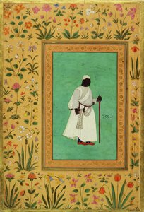 Malik Ambar (1548-1626), Ahmadnager, n. 1605-27 tekijältä Mughal School