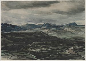 Myrskysää, Ronda, Espanja tekijältä Muirhead Bone