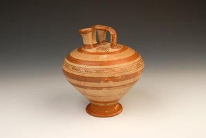 Pot Ewer, 1300-1200 eKr. (terrakotta) tekijältä Mycenaean