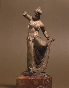 Mykeneen sivilisaatio: Tanagra-tanssija, 3. vuosisadalla eKr., Museo della Scala, Milano