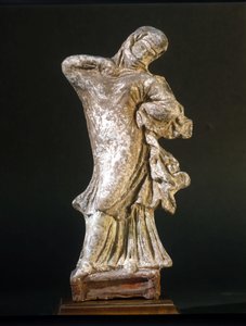 Mykeneen sivilisaatio: Tanagran verhottu tanssija, 3. vuosisadalla eKr., Museo della Scala, Milano