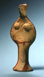 Psi-hahmo, noin 1400-1300 eKr. (terrakotta)