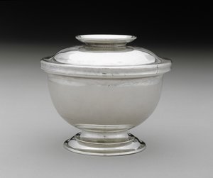 Sokeriruoka, c. 1745-1775 (hopea) tekijältä Myer Myers
