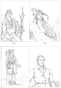 Delawares ja Mohicans, 1841. tekijältä Myers and Co