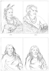 Pawnees, 1841. tekijältä Myers and Co