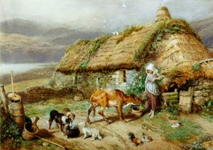 A Highland Bothy (bc ja wc paperille)