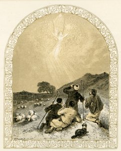 Enkeli ilmestyy paimenille - Raamattu tekijältä Myles Birket Foster
