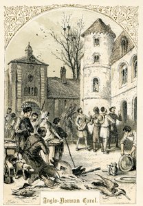Anglo- Normaali Carol tekijältä Myles Birket Foster