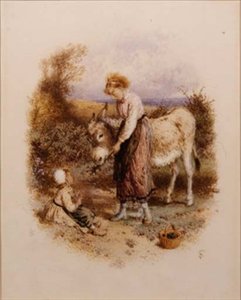 Aasin ruokinta tekijältä Myles Birket Foster