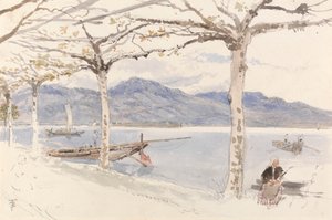 Lake Maggiore, Italia tekijältä Myles Birket Foster