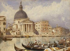 San Simonen ja San Guidan kirkko tekijältä Myles Birket Foster