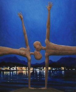 Surrealistinen yön syleily
