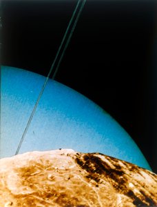 Uranus nähtynä Mirandasta, 1986. tekijältä NASA Images