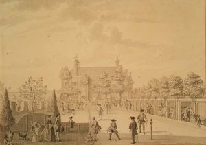 Golfkenttä Stadlander Innin takana Amsterdamissa tekijältä N.M. Aertman