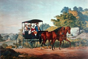 Elämää maalla: Aamumatka tekijältä Currier and Ives