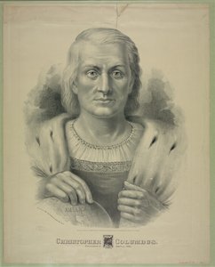 Kristoffer Kolumbuksen muotokuva (1451 - 1506) tekijältä Currier and Ives