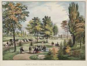 Central Park - Drive tekijältä Currier and Ives