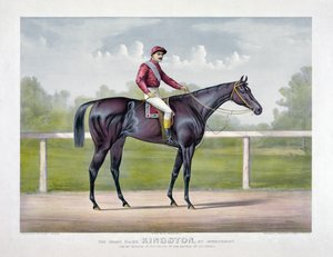 Currier & Ivesin Spendthrift Grand Racer Kingston tekijältä Currier and Ives