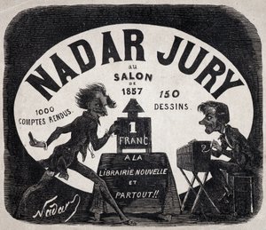 Albumi "Nadar jury at the 1857 salon" tekijältä Nadar