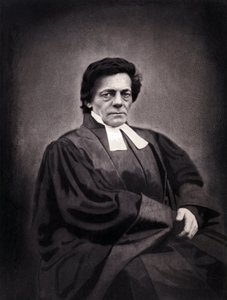 Muotokuva Alphonse Monodista, sveitsiläisestä pastorista (1802-1856) tekijältä Nadar