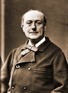 Runoilija Theodore de Banvillen muotokuva 1823-1891 (kuva) tekijältä Nadar