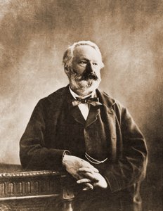 Victor Hugon muotokuva, runoilija ja kirjailija 1802-1855 (kuva) tekijältä Nadar